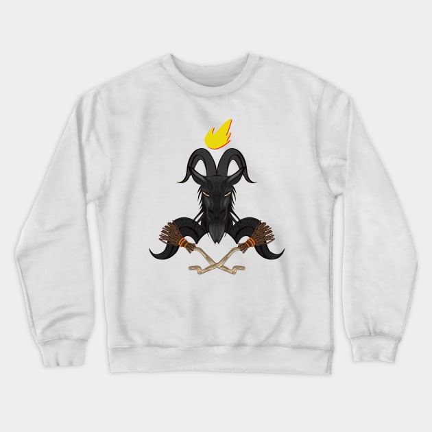 black phillip Crewneck Sweatshirt by SAVELS